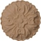 Ekena Millwork 2 3/4"W x 2 3/4"H x 1/2"P Kent Floral Round Rosette, Maple ROS02X02KEMA - alternate 1